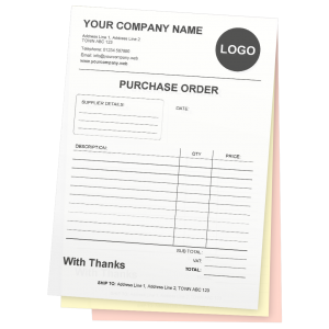 3 part Purchase Order ncr product image